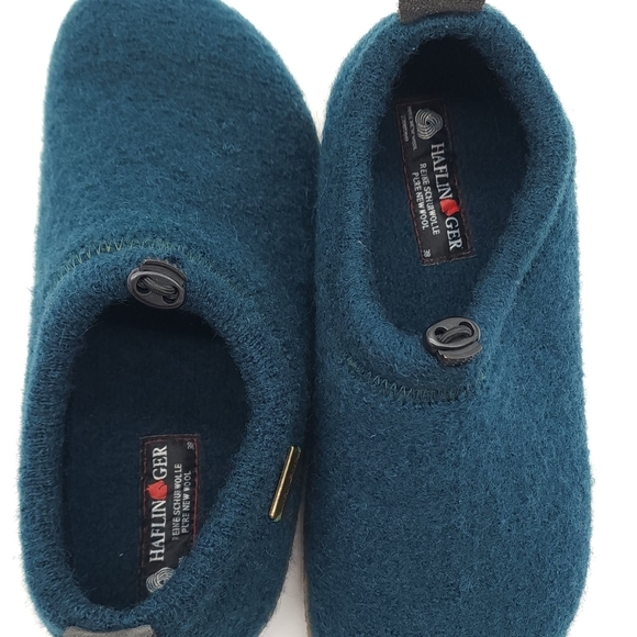 Haflinger Guido Wool Slip On Adjustable Cushioned Clog Womens Size 7 EU 38 - Picture 9 of 9